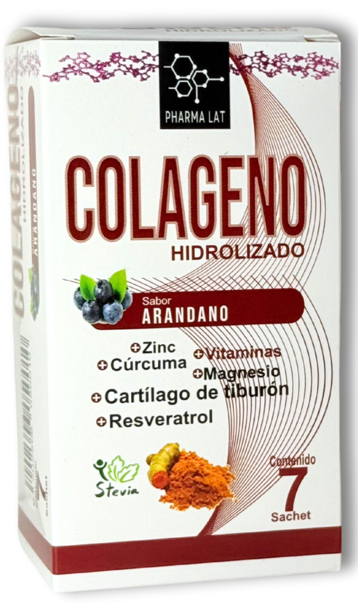 Colageno hidrolizado sabor arandano